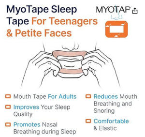 picture of myotabe and where to put the tape and why it is a good product 